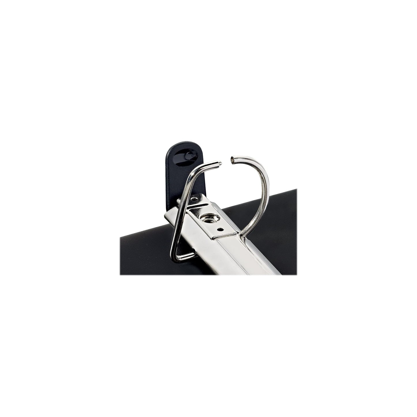 Staples Heavy Duty 1 1/2" 3-Ring View Binder, D-Ring, Black, 4/Pack
