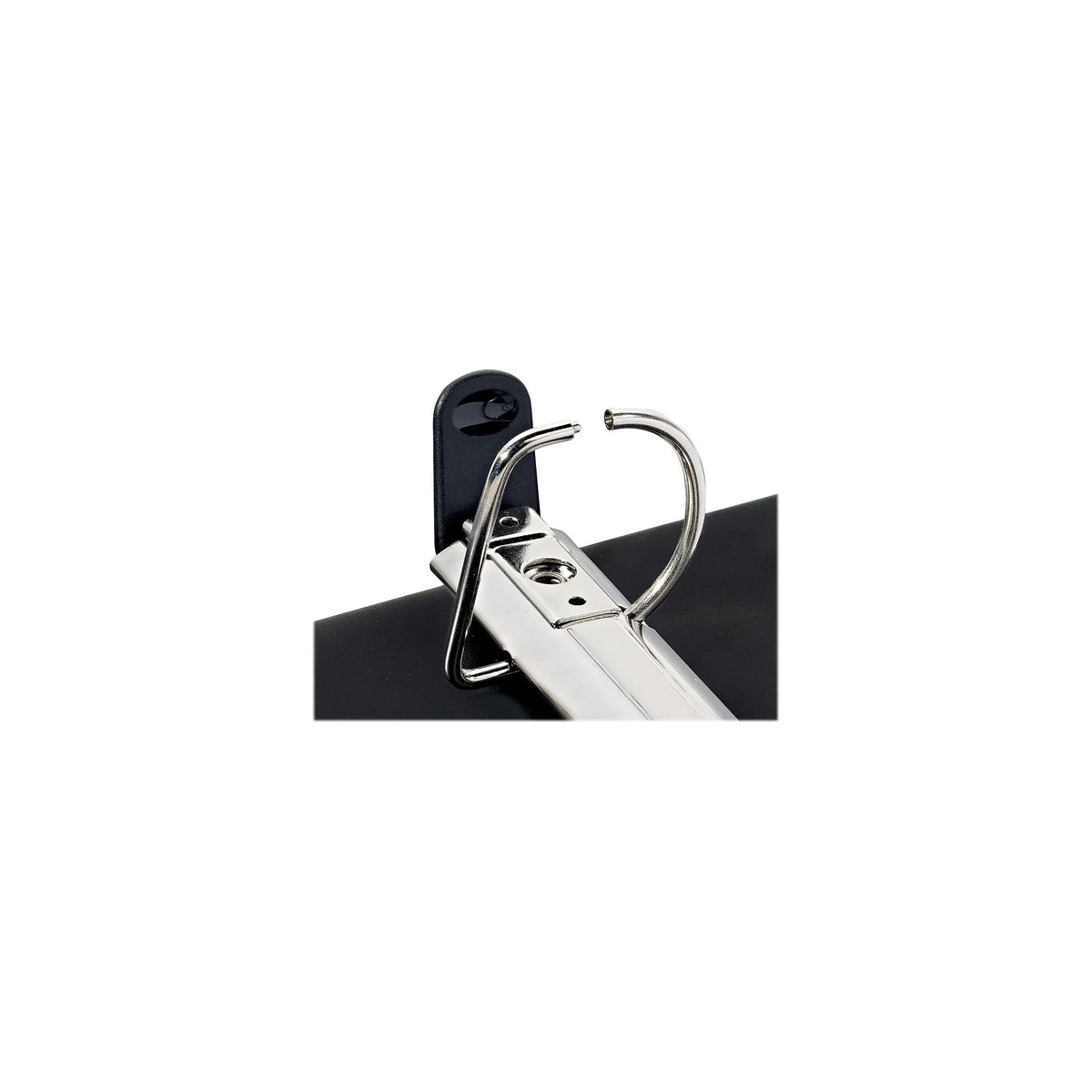 Staples Heavy Duty 1 1/2" 3-Ring View Binder, D-Ring, Black, 4/Pack