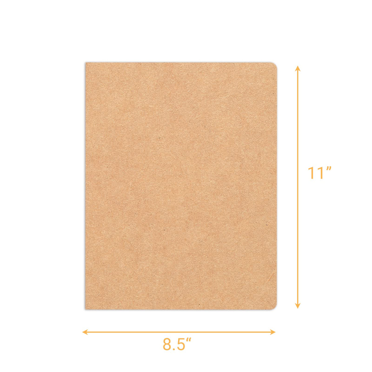 zmybcpack 12 Pack 8.5x11 inch Large Lined Notebook Journals Bulk