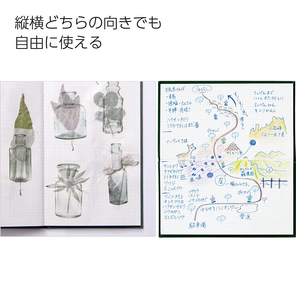Kokuyo surveying field book sketch book 40 sheets 10 books set cell -Y3