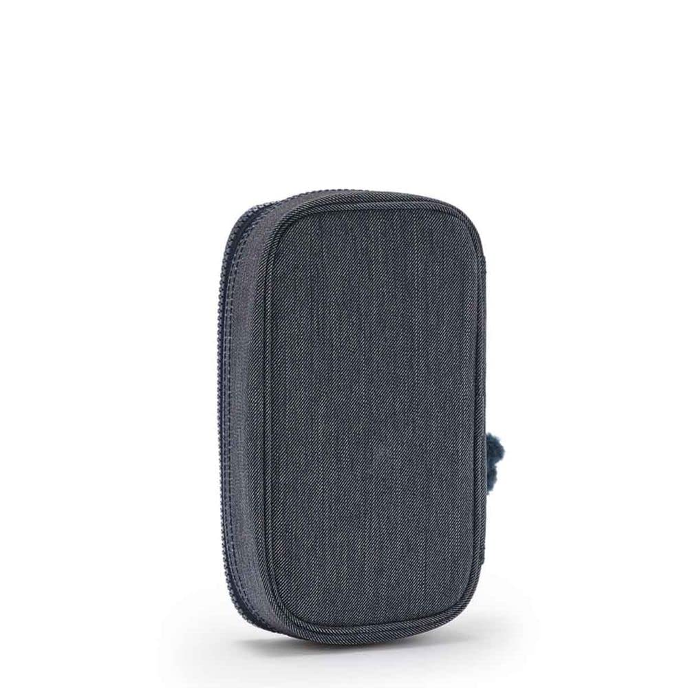 Kipling 50 PENS Medium pencase, Pouches, Cases, Blue (Marine Navy), One Size, 50 PENS