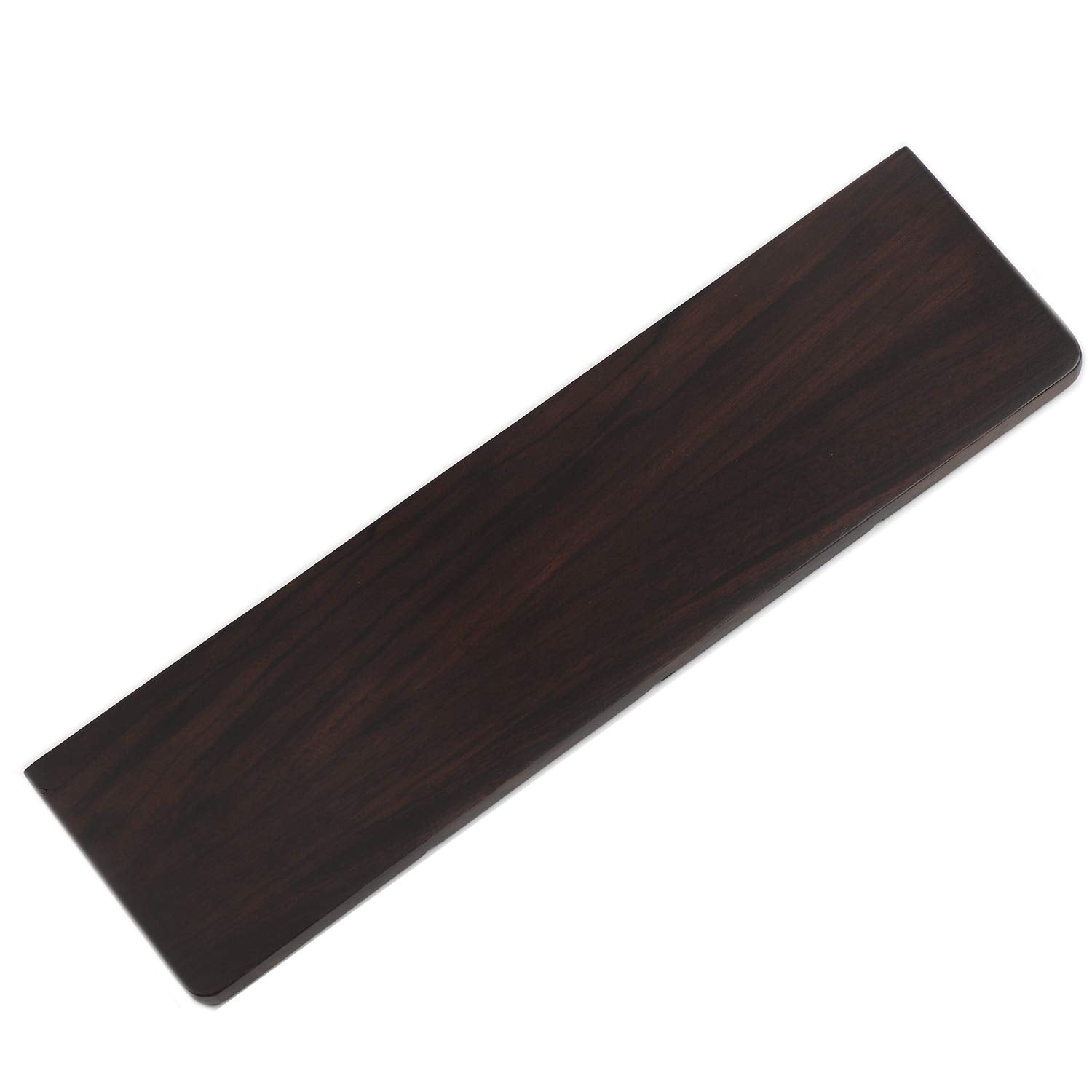 YMDK 60 Keyboard Wrist Rests Ugyen Wood for 60% 61 Mechanical Gaming Keyboard Typing Wrist Support
