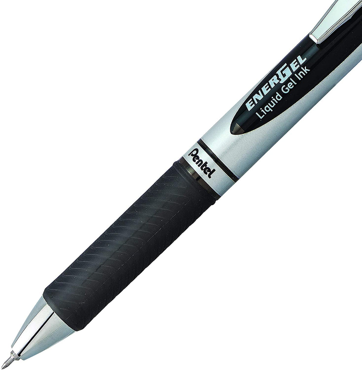 Pentel Energel 0.3mm Extra Fine Point Rtx Retractable Needle Tip Pen - 3 Black & 3 Blue - pack of 6