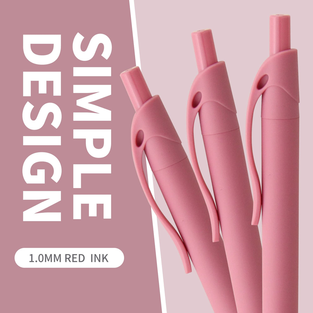 deegtran Pens Bulk, 50 Pack No Bleed Click Pens, Wholesale Retractable Ballpoint Pens, Pen Medium