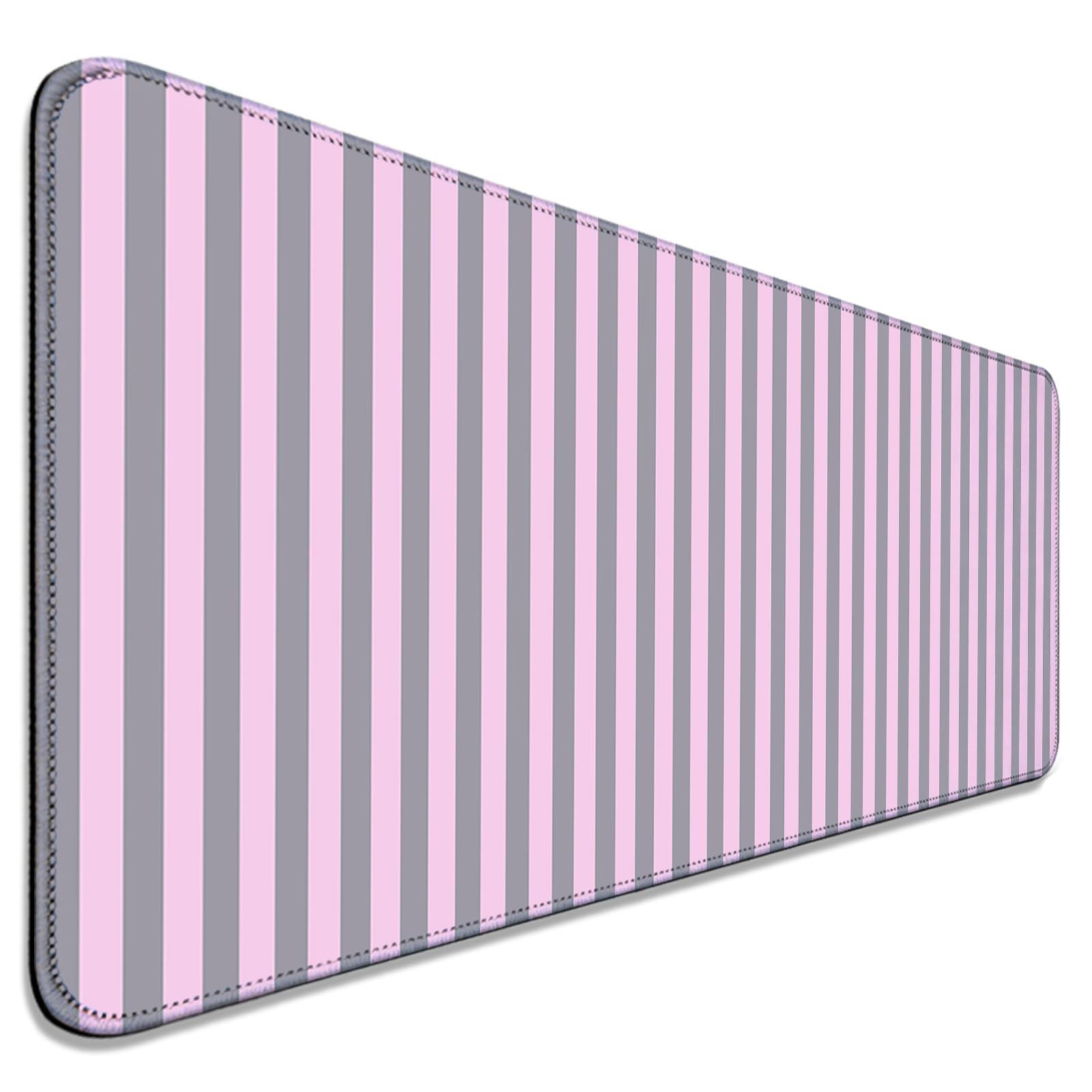 AYKDTFN Stripe Large Mouse Pad, Extended Desk Mat for Gaming, Office & Home