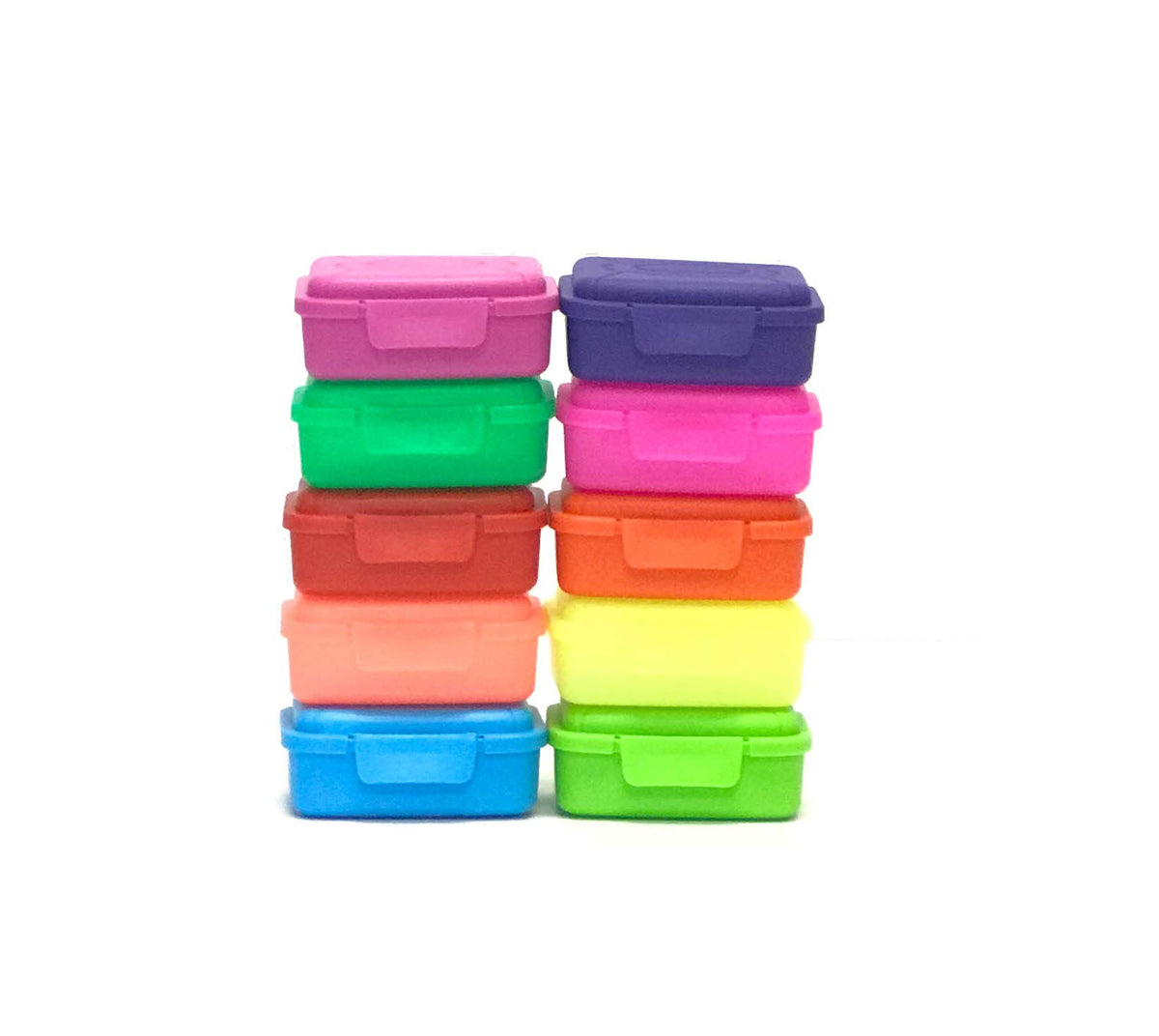 Mintra Home Utility Boxes - 150ml Assorted - 10 Pack - (3.74inW x 2.83inD x 1.49inH) - Great