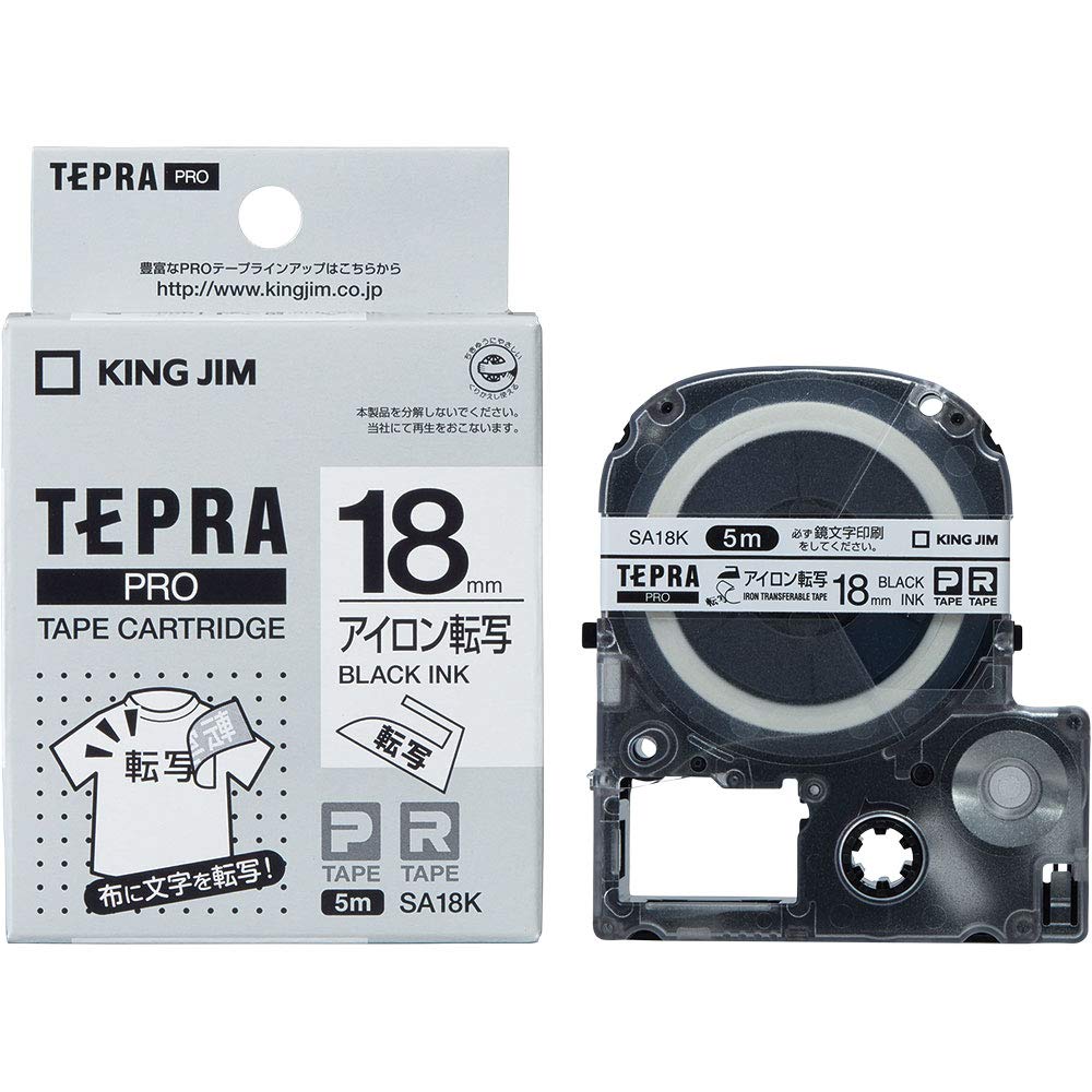 KING JIM Tepura PRO Te - Puairon transcription / black characters SA18K (japan import)