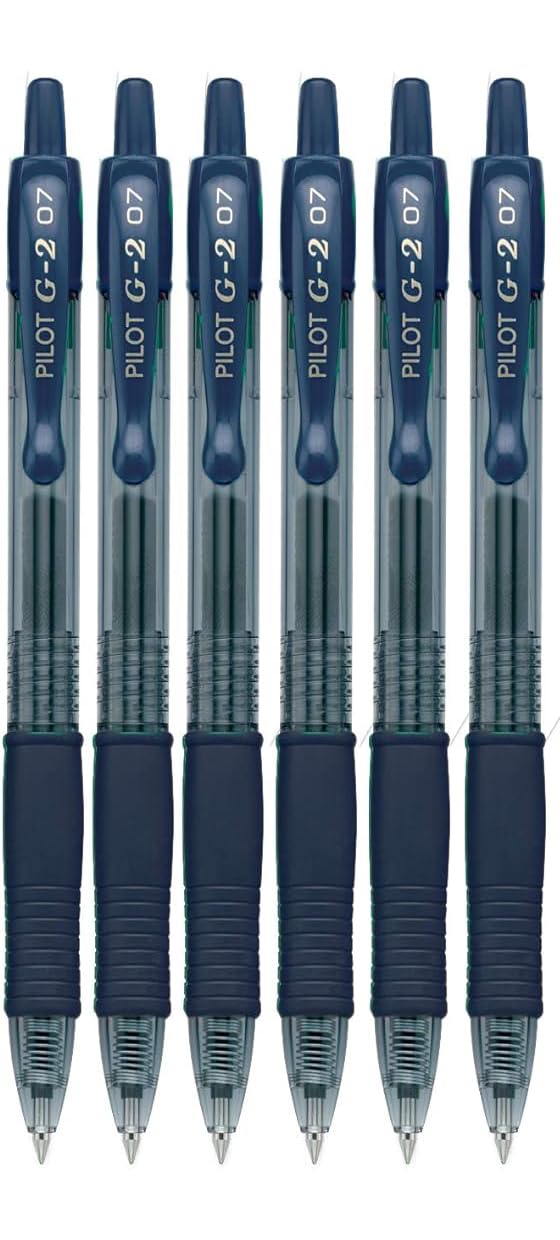 Advantage Gifts G2 Retractable Premium Gel Ink Roller Ball Pens Fine Point Fine Point (.7mm) Navy