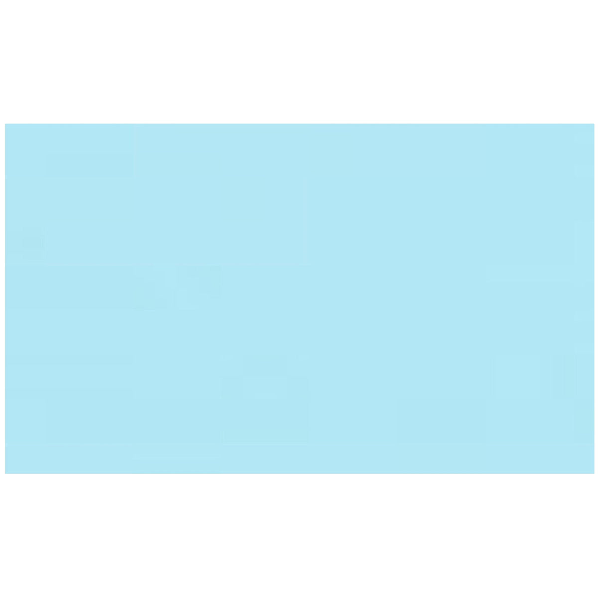 Colonial Cards: 150 Color Cardstock 3" x 5" Index Cards, Light Blue, Unruled