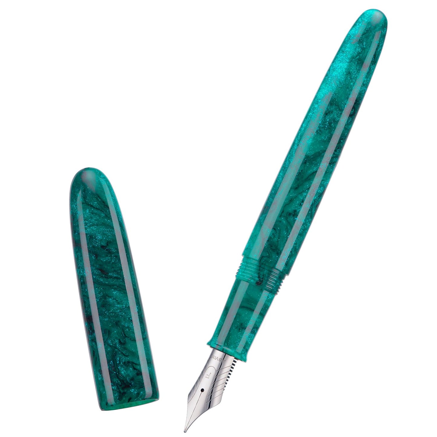 Asvine C80 Fountain Pen #8 Stub 1.1mm Nib Large Handcraft Calligraphy Art Drawing Pen with