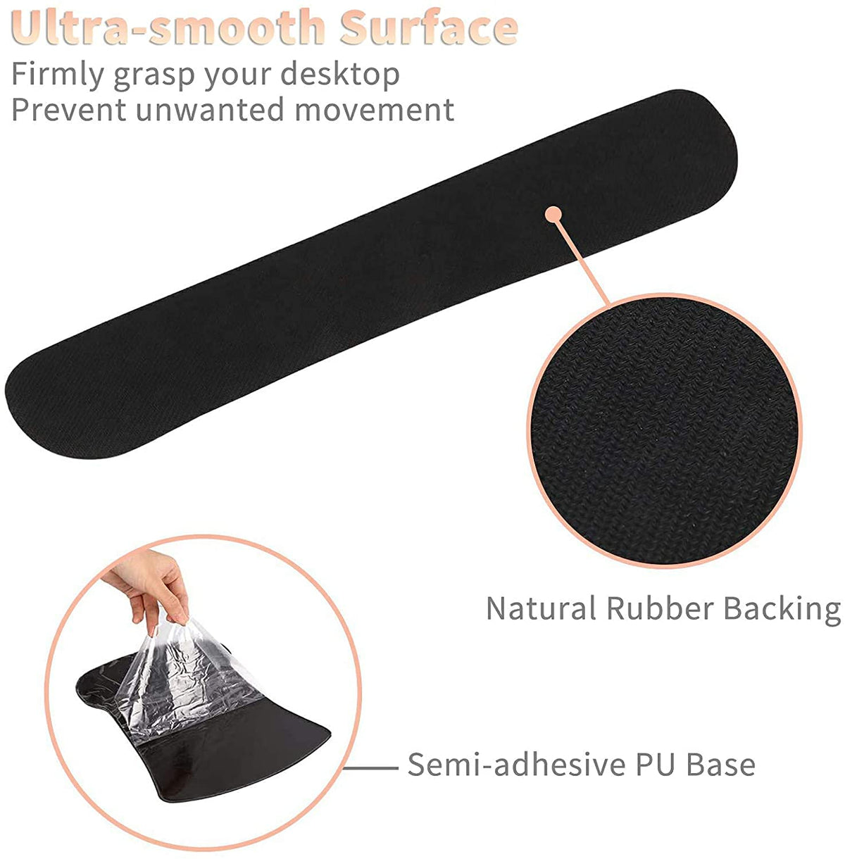 Ergonomic Mouse Pad Wrist Support Gel and Keyboard Wrist Rest Set Skull Flower Design for Laptop