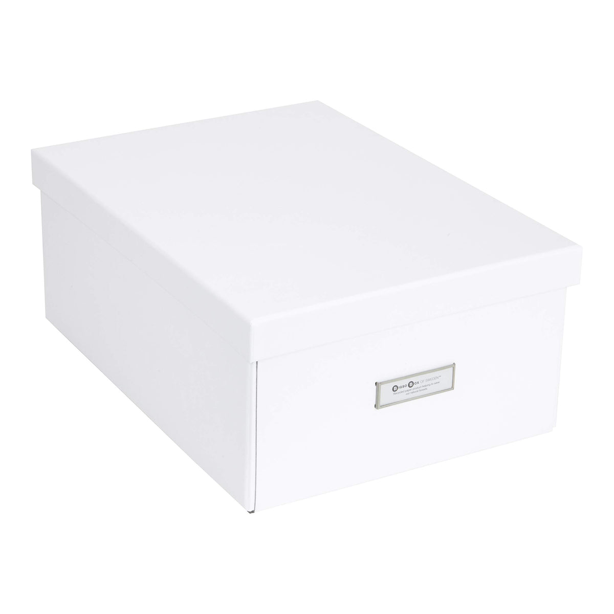 Bigso Box of Sweden Katia Collapsible Storage Box with Labelframe for Easy Identification - Simple