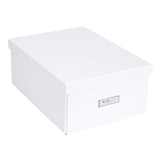 Bigso Box of Sweden Katia Collapsible Storage Box with Labelframe for Easy Identification - Simple