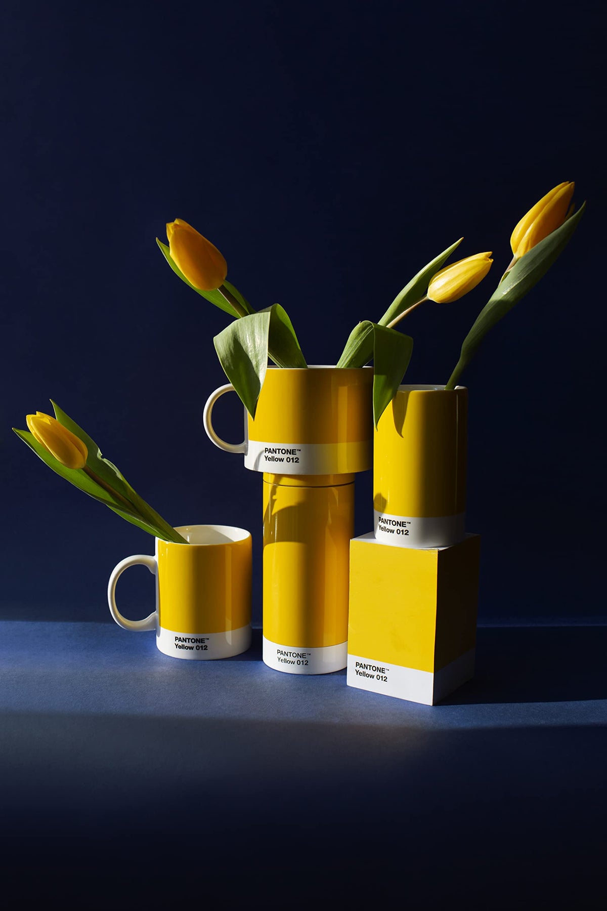 Copenhagen Design PANTONE Pencil Cup, Yellow 012, 101490012