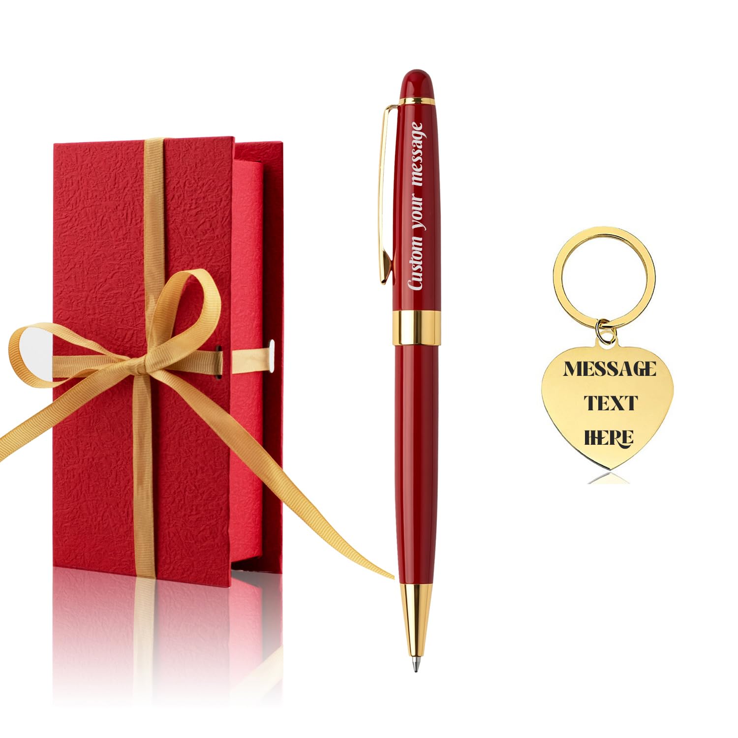 Yastar Personalized Ballpoint Pen Gift Set for Man/Women/Writers/Collection