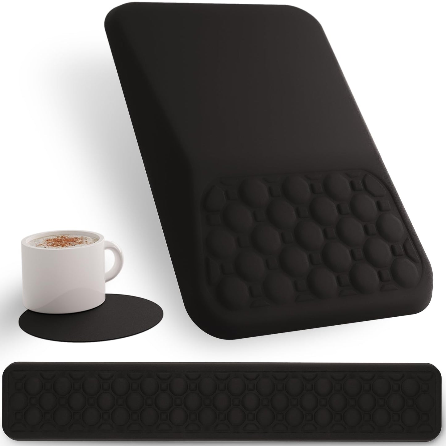 Ospelelf Keyboard Wrist Rest Ergonomic Mouse Pad with Wrist Rest, Arm Wrist Rest for Computer