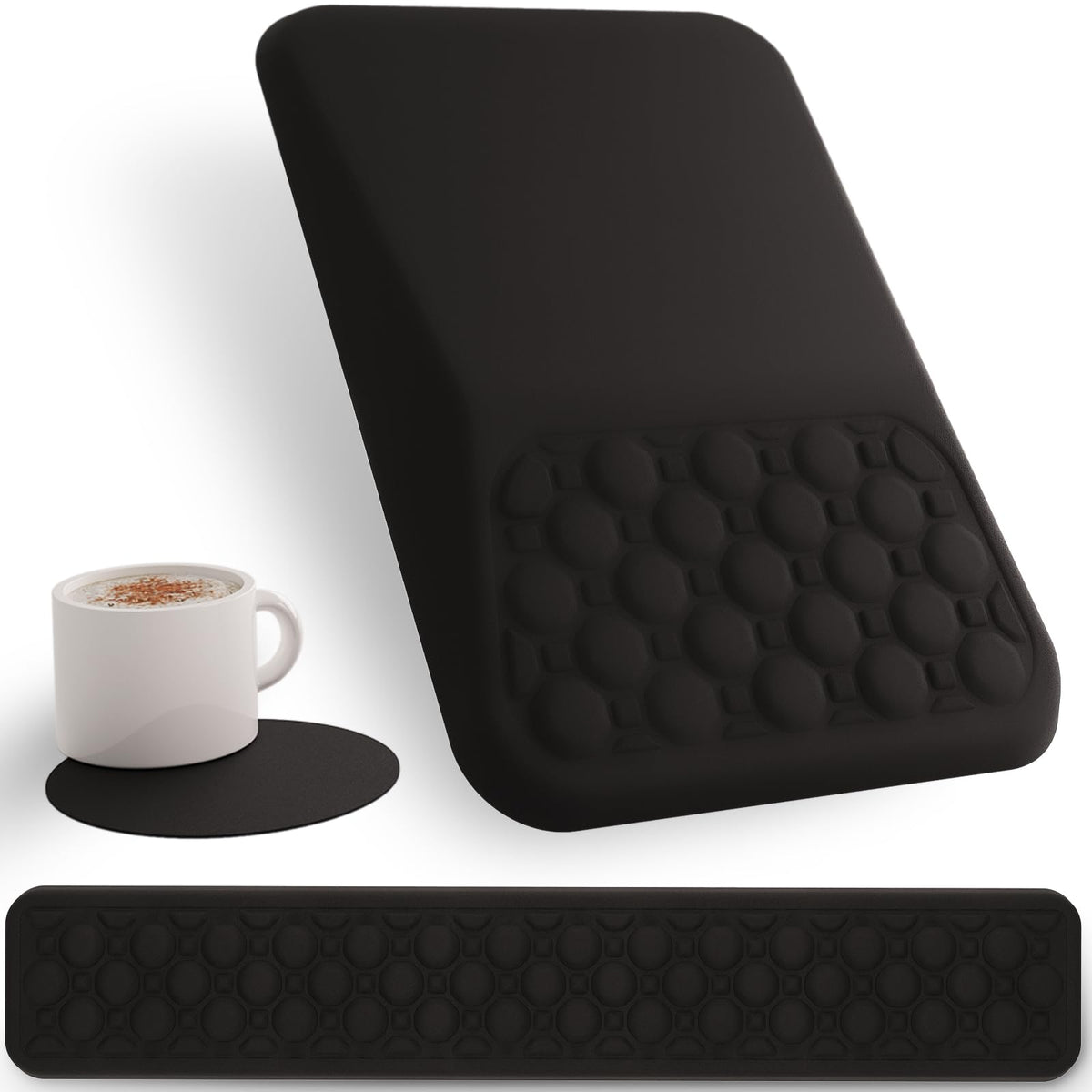 Ospelelf Keyboard Wrist Rest Ergonomic Mouse Pad with Wrist Rest, Arm Wrist Rest for Computer
