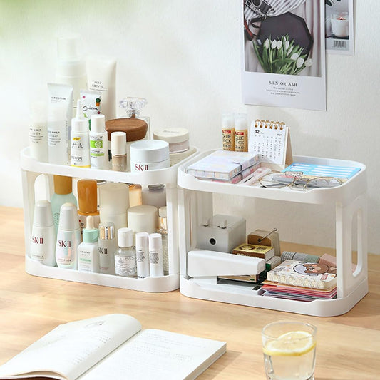 kaileyouxiangongsi 2PCS Kitchen Spice Rack or Bathroom Countertop Organizer, 2-Tier Desk
