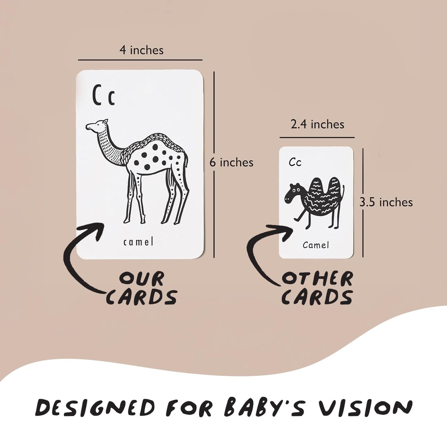 Wee Gallery Number Cards, Nature Counting Flash Cards for Toddlers