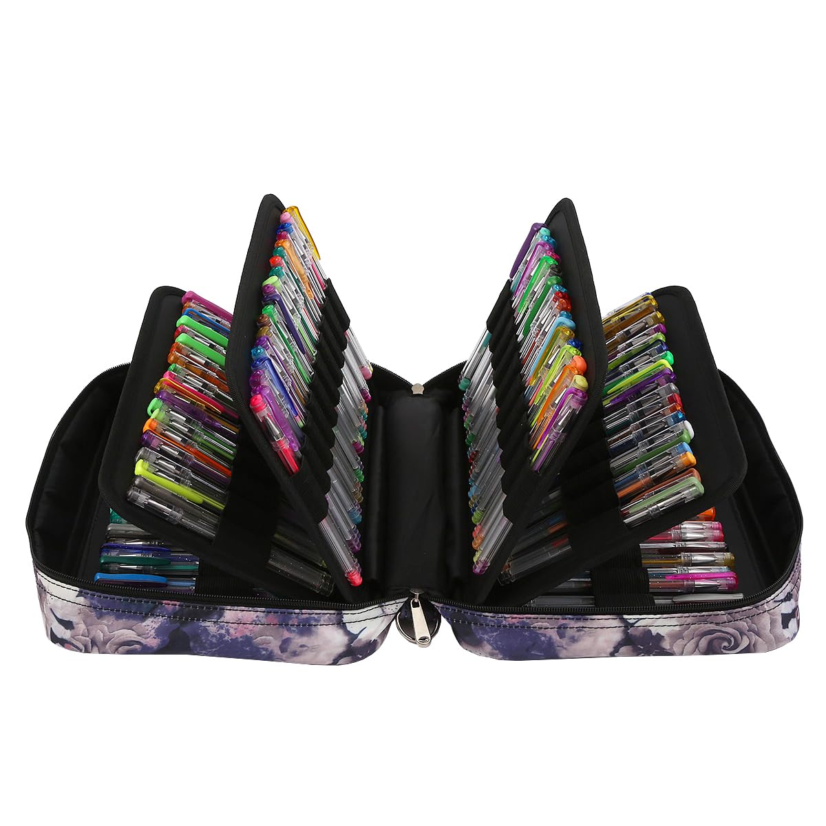 Lbxgap 300 Slots Colored Pencil Case w/Handle & Shoulder Strap