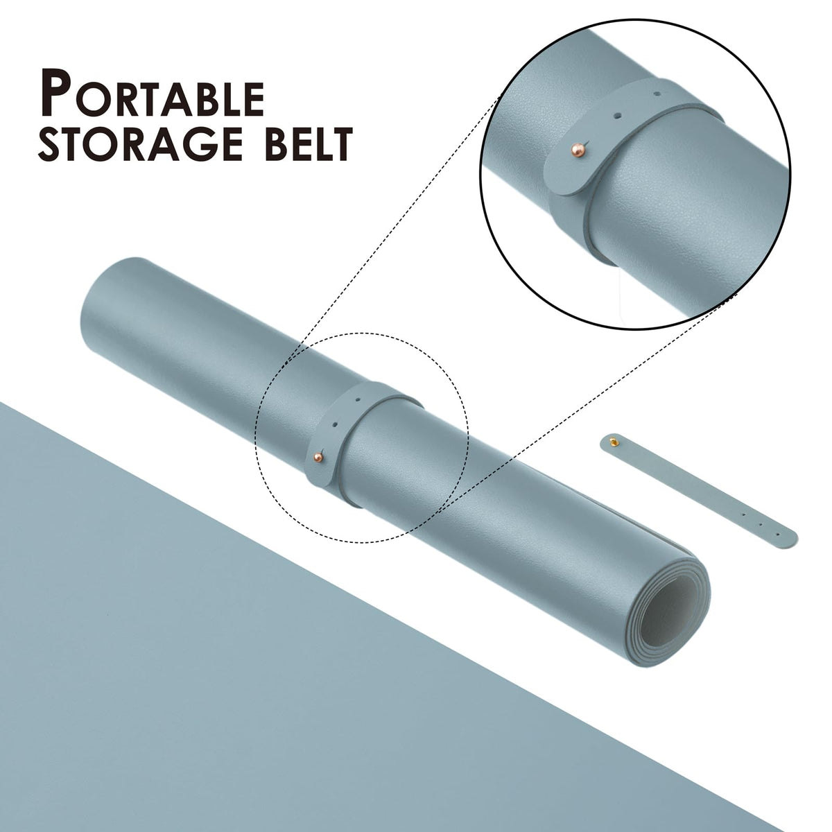 Large Desk Mat - 47.2"x 17" Non-Slip PU Desk Pad for Office and Home - Ideal for Large Mouse Pad