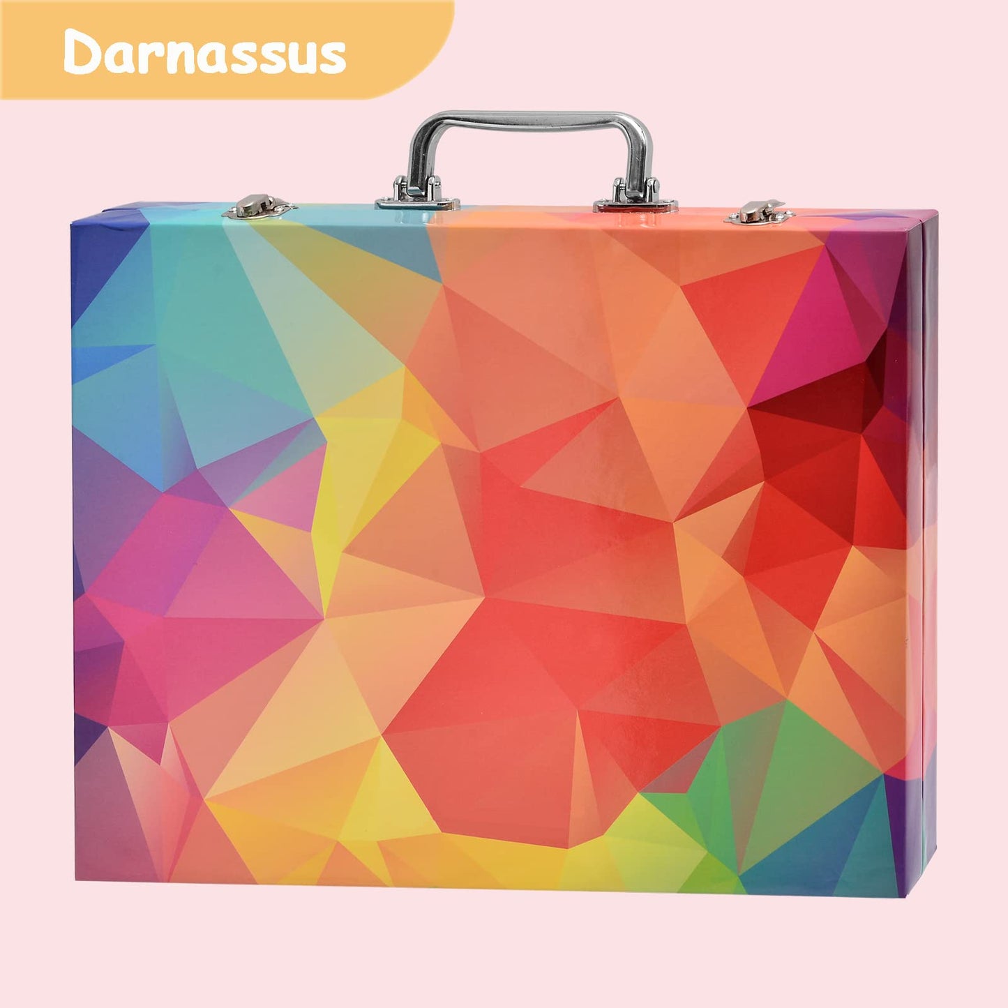 Darnassus 132-Piece Art Set, Deluxe Professional Color Set, Art Kit for Kids and Adult, With