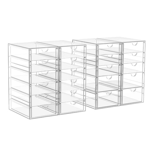 ARSTPEOE 22-Drawer Acrylic Storage & Makeup Organizer for Desk, Bath