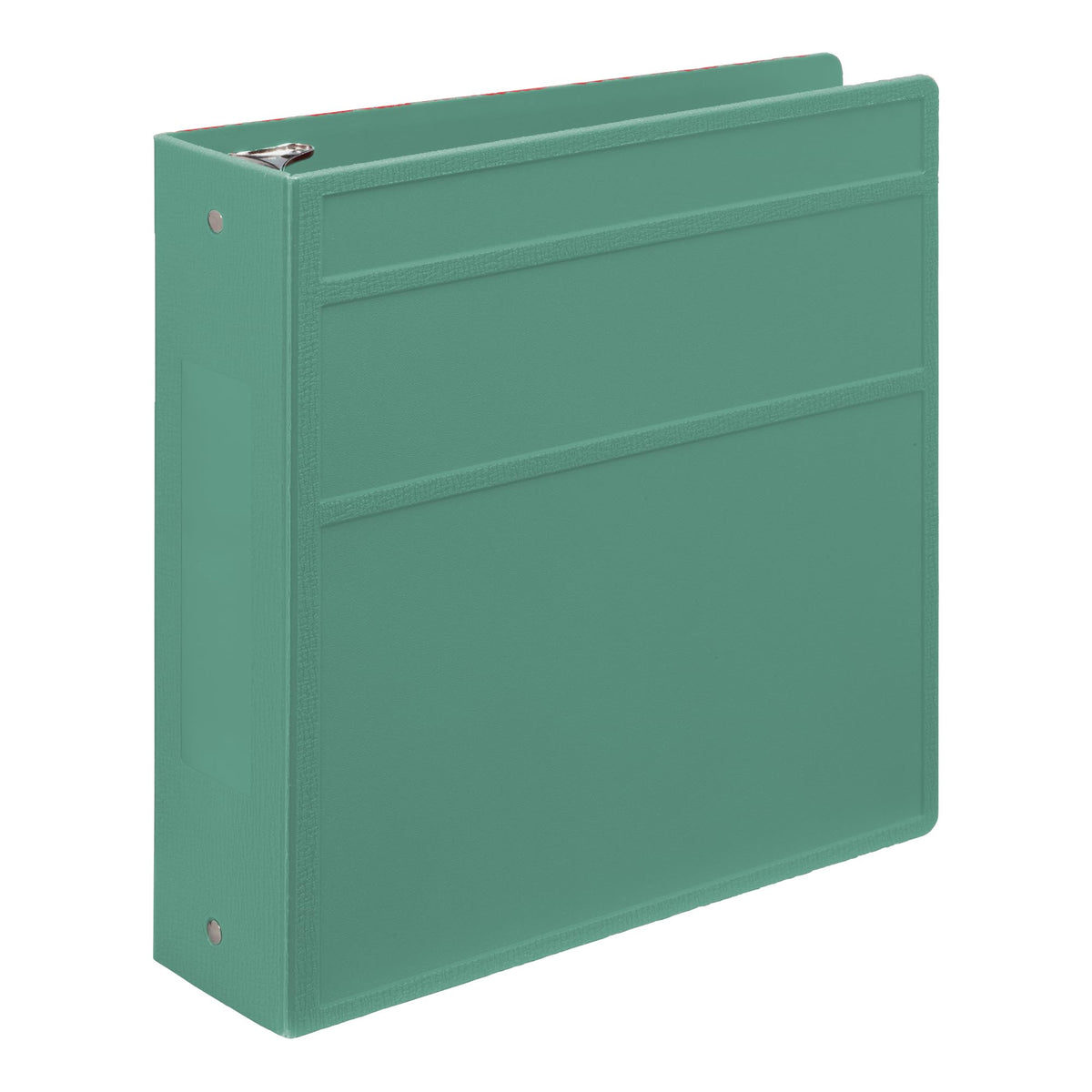 Carstens 3-Inch Heavy Duty 3-Ring Binder - Side Opening, Mint, Durable Plastic, Precision No-Gap