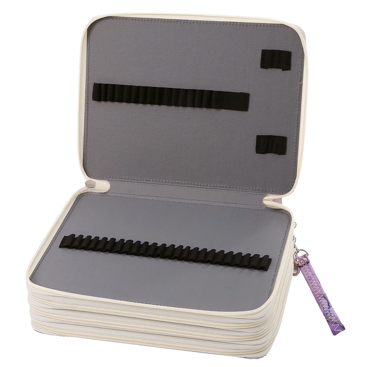 Lbxgap 184 Slots Pencil Case Organizer w/Removal Handle Strap
