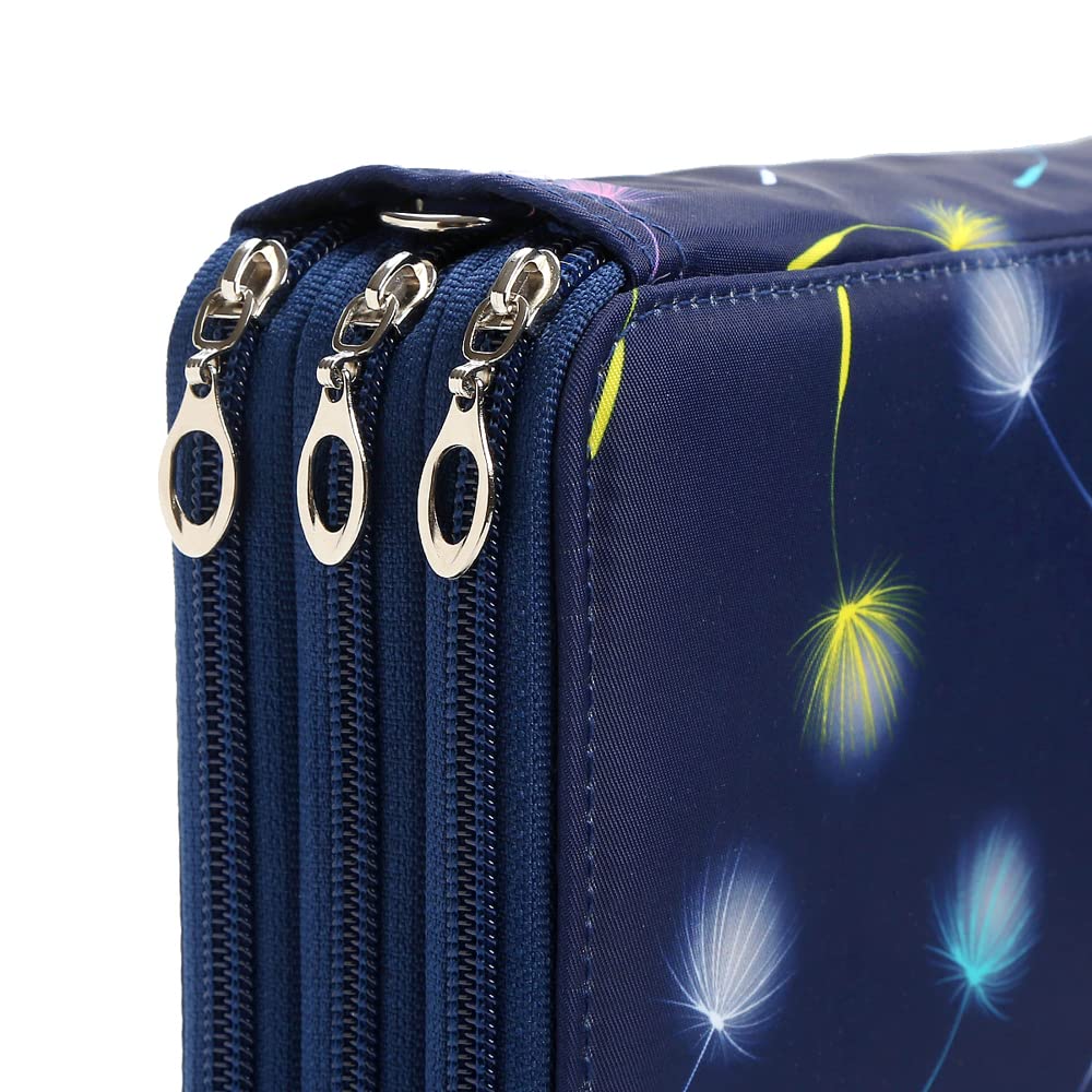 Lbxgap 124 Slots Pencil Case Organizer w/Removal Handle Strap