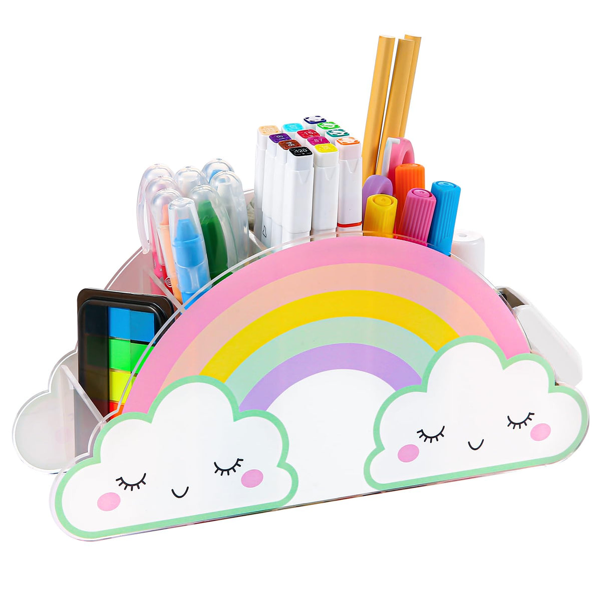 Kids Desk Organizer Pencil Holder Desk Accessories Caddy for Homeschool