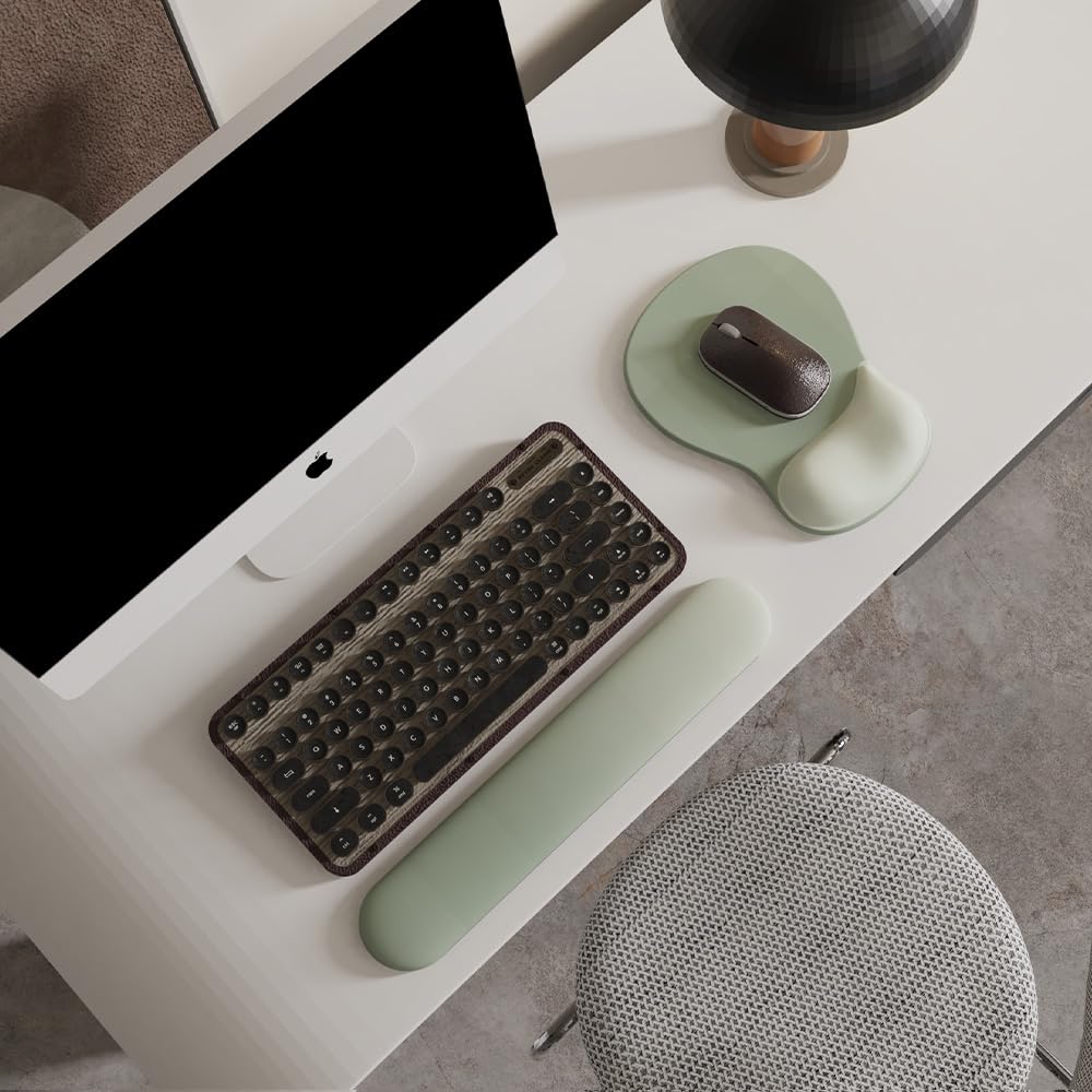 ErgoComfort Gel Wrist Rest Mouse Pad-Ergonomic Office Mousepad with Wrist Support-Non-Slip, Design