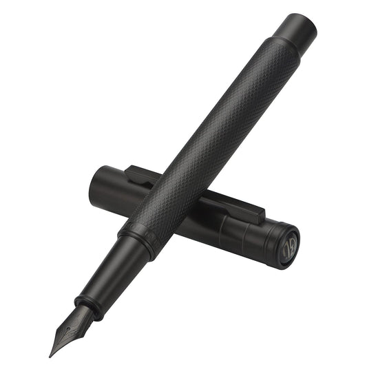 Asvine Black Forest Fountain Pen Fine Nib, Ink Cartridge Not Included, Classic Design with