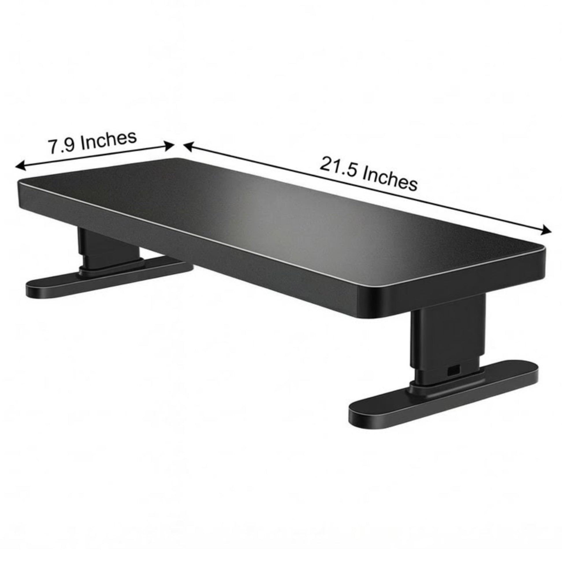 IVE Design Adjustable Monitor Stand with 4 height options, Desk Shelf for Top of Desk Adjustable