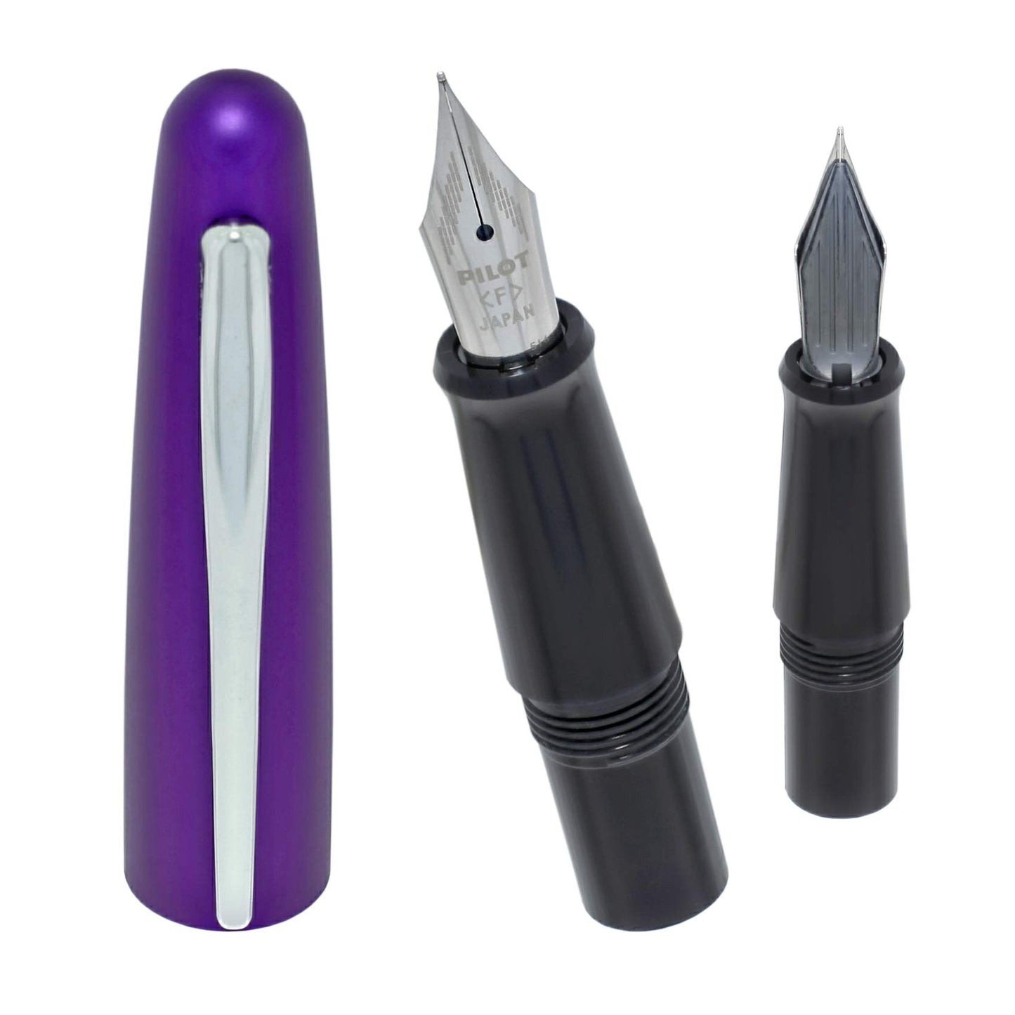 Pilot Metropolitan Fountain Pen, Retro Pop Purple, 1.0mm Stub nib