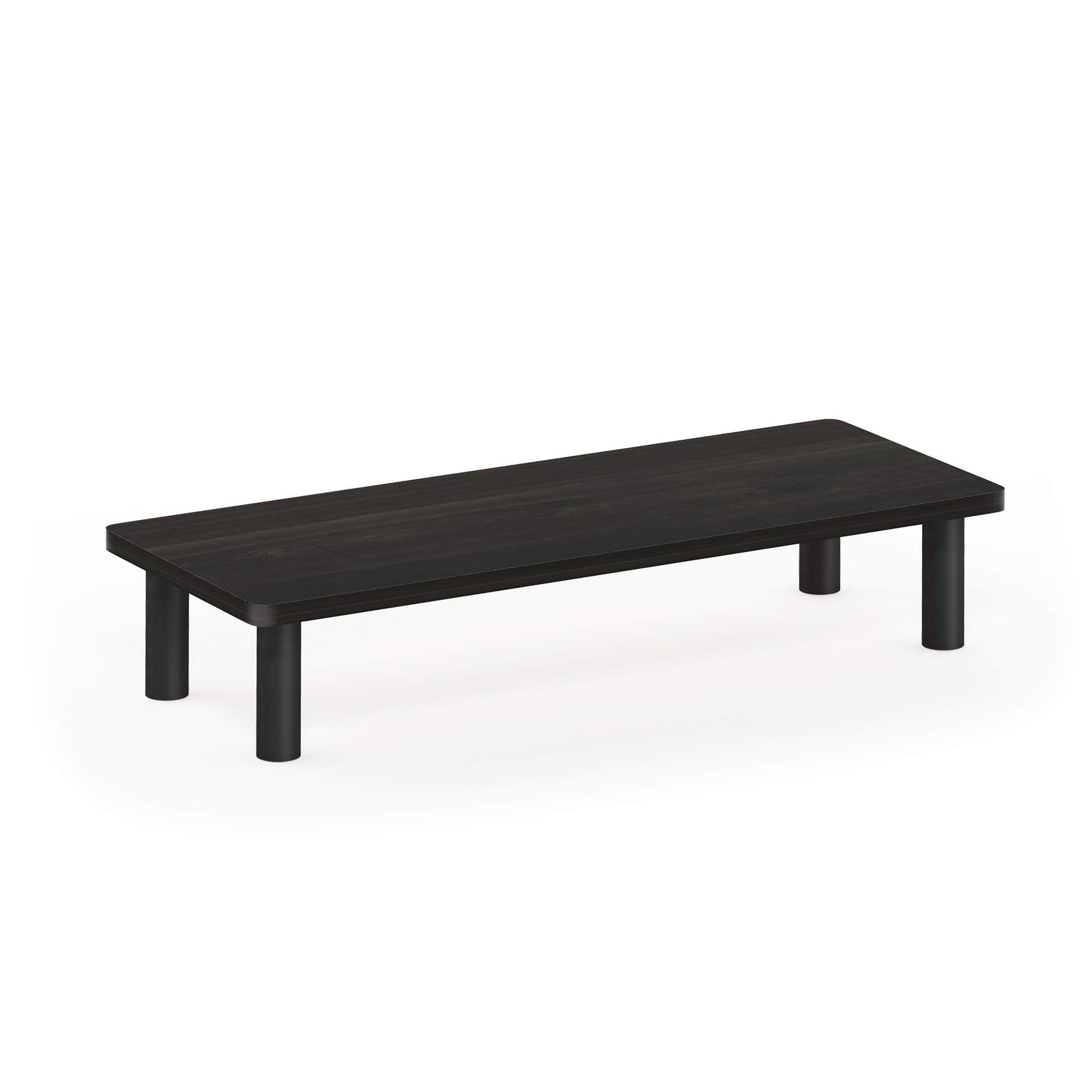 Furinno Turn-N-Tube Monitor Riser Stand, Espresso/Black