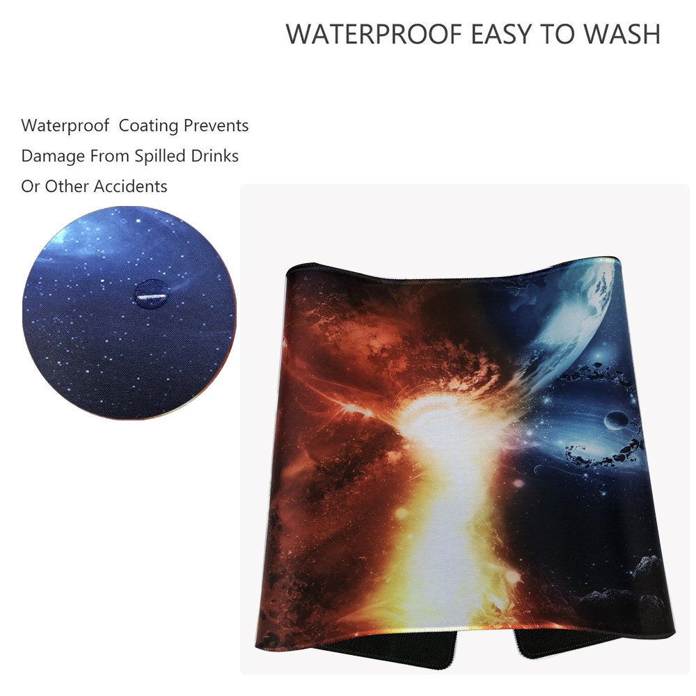 Cmhoo XXL Professional Large Mouse Pad & Computer Game Mouse Mat (35.4x15.7x0.1IN, 90x40