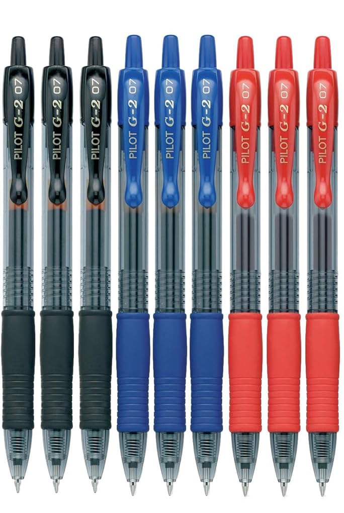 Advantage Gifts G2 Retractable Premium Gel Ink Roller Ball Pens Fine Point Fine Point (.7mm)