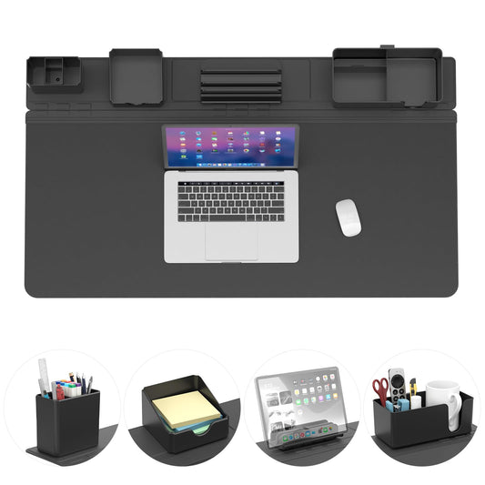 KDD Mouse Pad - Desk Mat with Phone Holder - Gaming Mousepad with Ultra-Smooth Surface, Non-Slip
