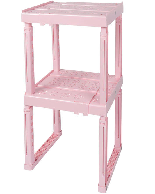 Piffny Locker Organizer Shelf, Adjustable Width and Height, Ideal for School, Office, and Gym