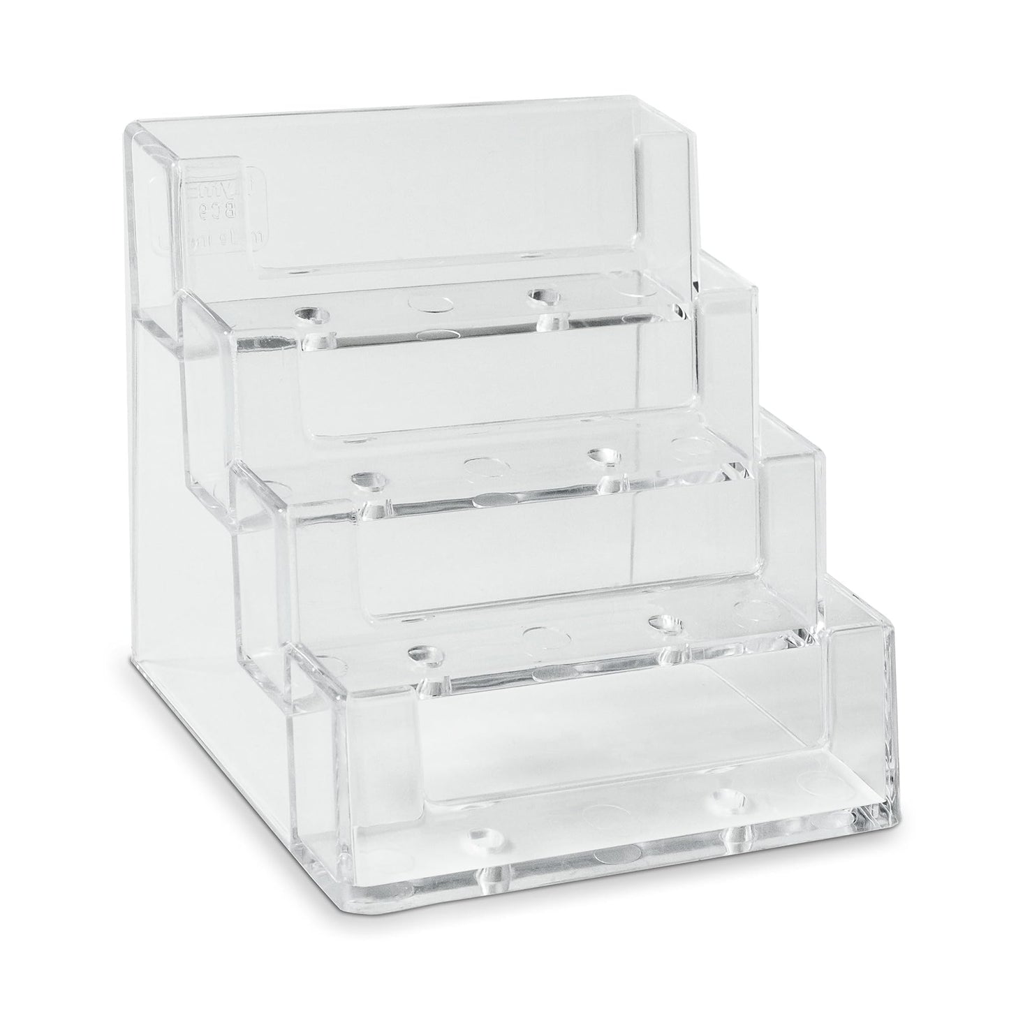 taymar 4 Tier Clear Business Card Holder