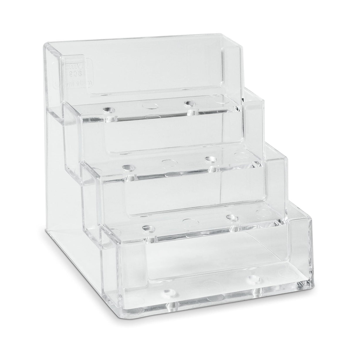 taymar 4 Tier Clear Business Card Holder