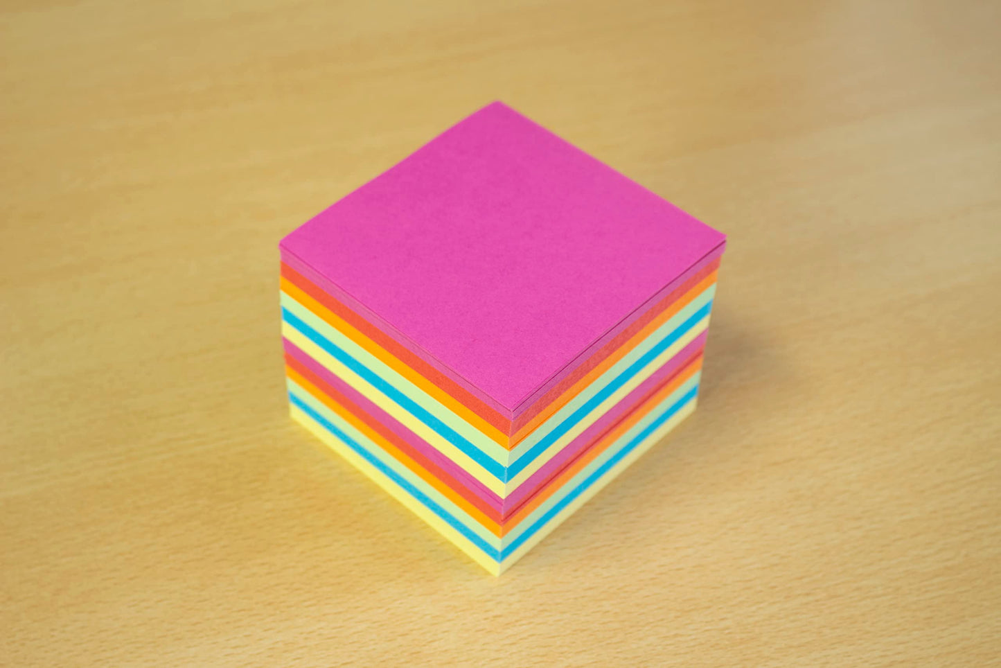 Kangaro Notes for Note Box 9 x 9 x 9 cm Assorted Colours Shrump 700 Sheets