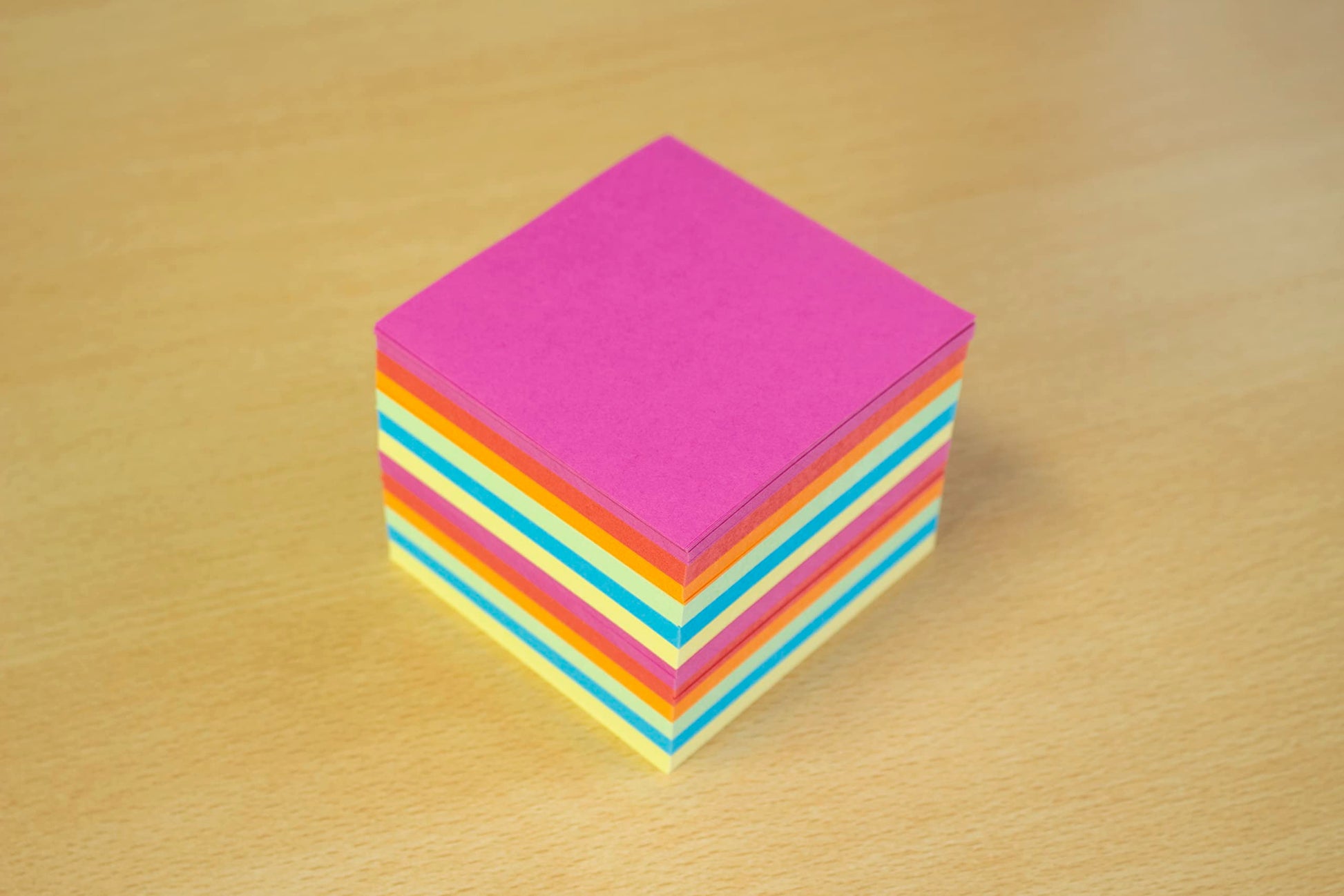 Kangaro Notes for Note Box 9 x 9 x 9 cm Assorted Colours Shrump 700 Sheets