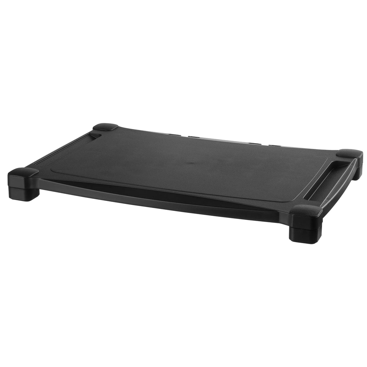 Kantek Extra Wide Single Level Height-Adjustable Monitor/Laptop Stand, 20-Inch Wide x 13.25-Inch