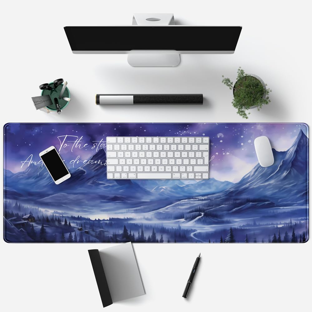 Acotar Desk Mat Sara J Maas Fantasy Mouse Pad Large for Desk Computer Pc Laptop Aesthetic Desk pad