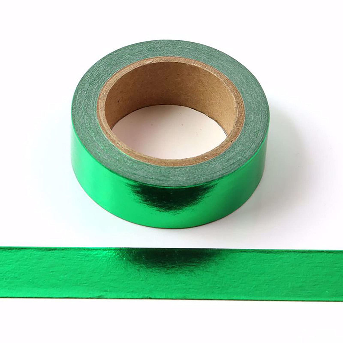 CIAJIE Foil Washi Tape,2 Rolls 5/8" x 393 inches(15mm*10M) Washi Tape, Masking Tape Craft Supplies
