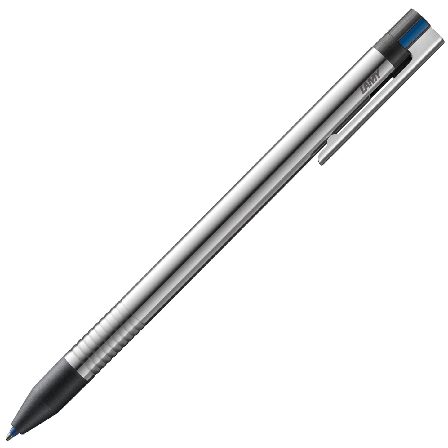 Lamy logo 3-colours - multicoloured ballpoint pen (black, blue, red) with a sight dial mechanism in