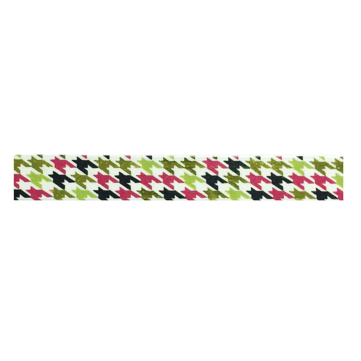 Wrapables Colorful Washi Masking Tape, Digital Houndstooth