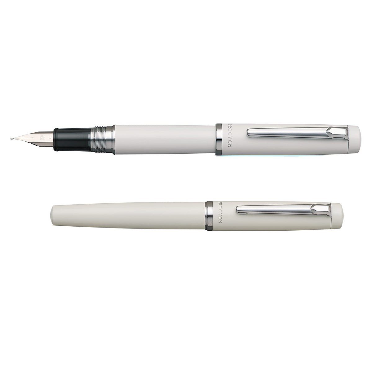 Platinum PNS-5000 3-3 Fountain Pen, Procion #3, Porcelain White, Medium Point